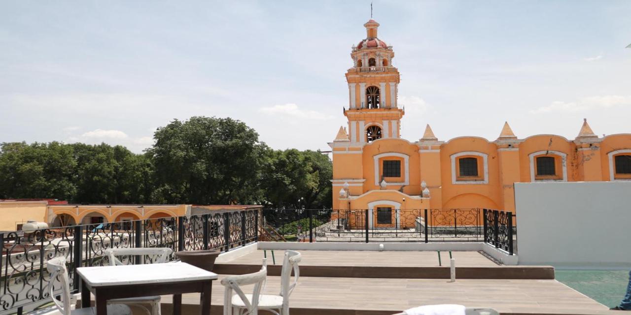 Mansion Azul Cholula Hotel Exterior foto